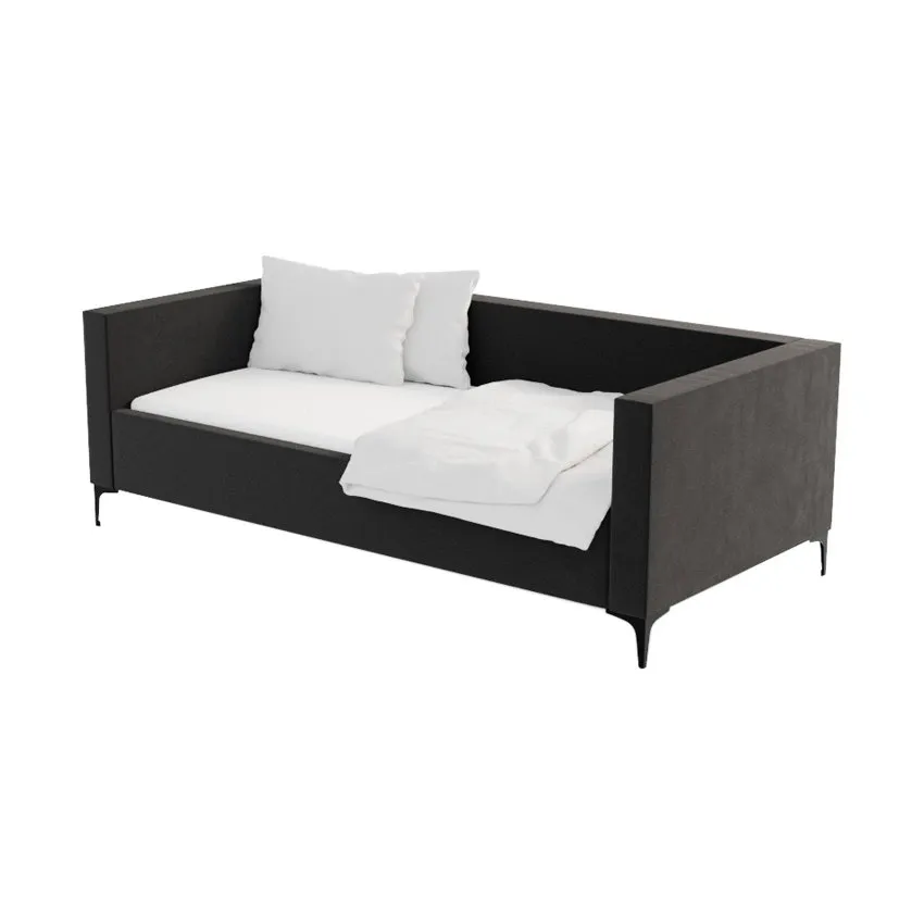 Europe Baby Square+ Bedbank - Juke - 90 x 200 cm - Onyx