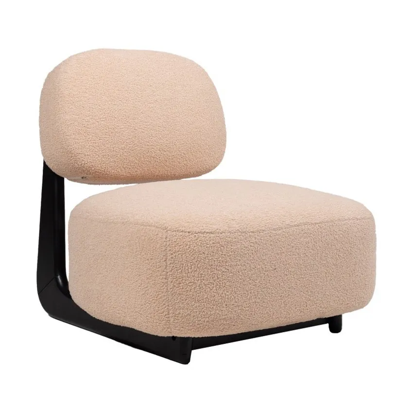 KidsDepot Fauteuil - Baran - Crème/Zwart