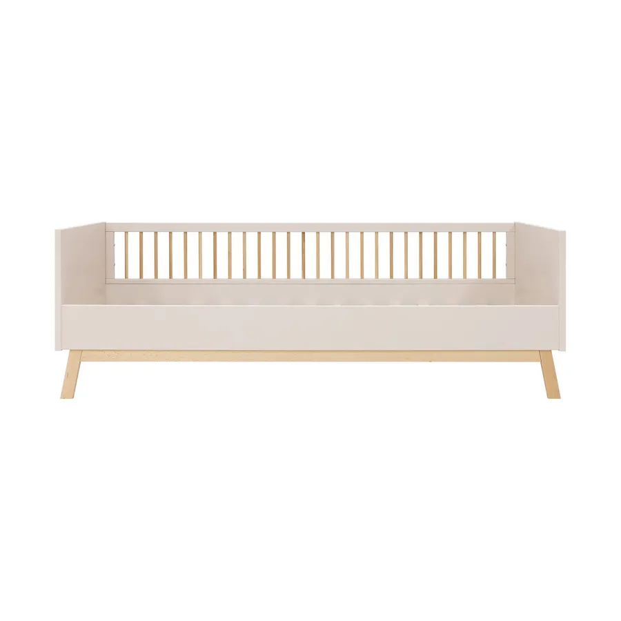 Bopita Lines Bedbank 90 × 200 cm – Dune / Naturel
