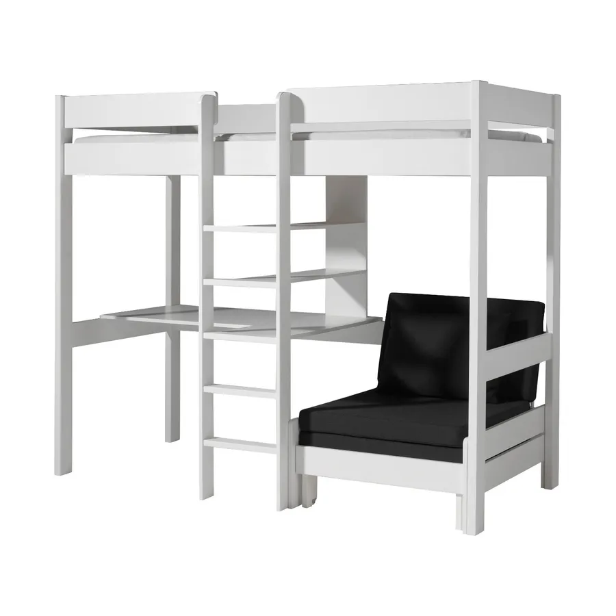Vipack Pino Hoogslaper + Bureau + Zetelbed