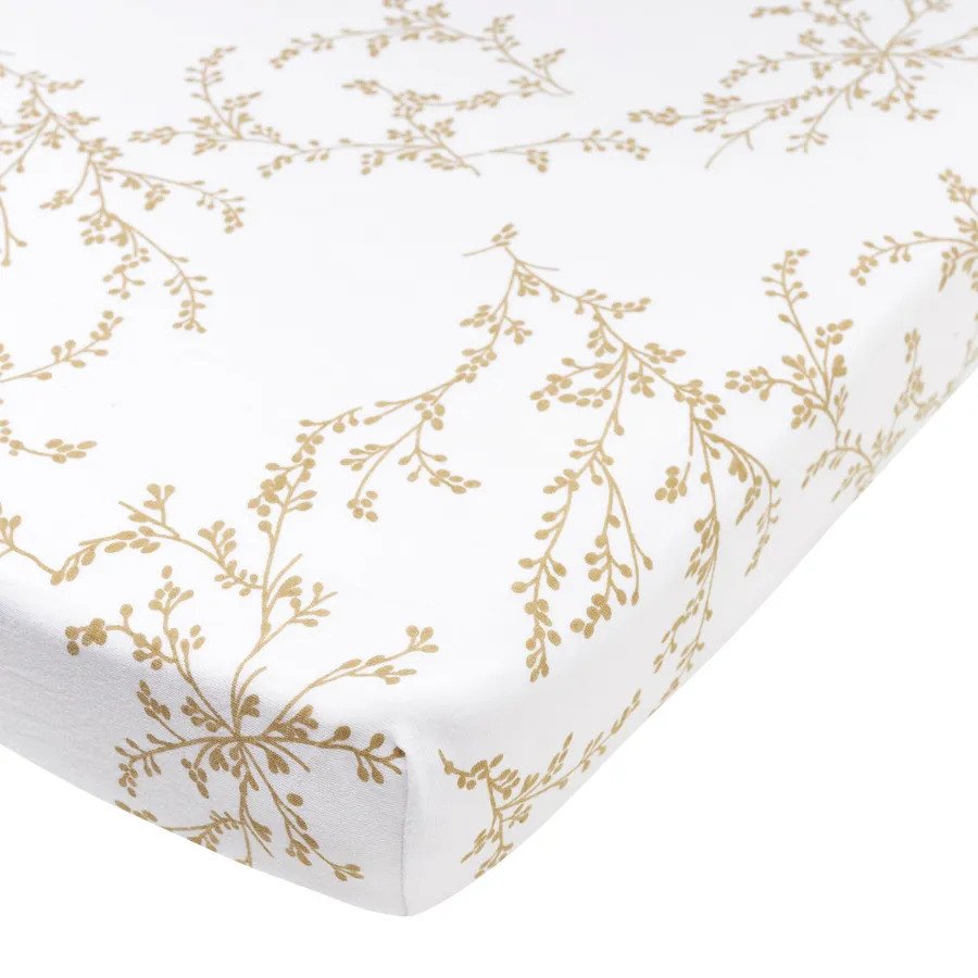 Meyco Branches Hoeslaken 75 x 95 cm Sand