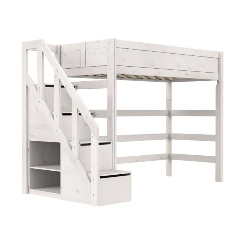 LIFETIME Kidsrooms Original Hoogslaper Met Trapkast - Premium