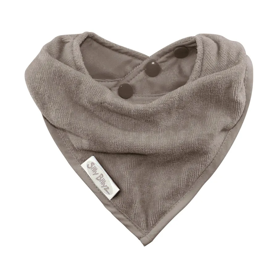 Silly Billyz Bandana Slabbetje - Towel - Taupe