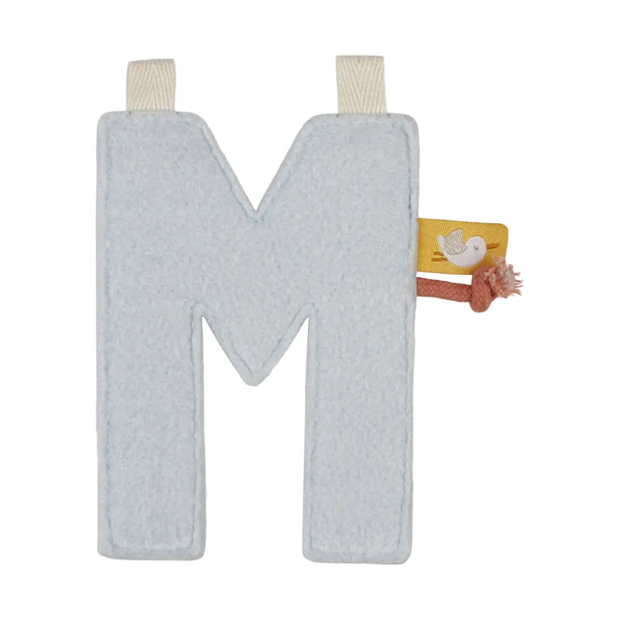 Little Dutch Slinger Element - Letter M - Blauw