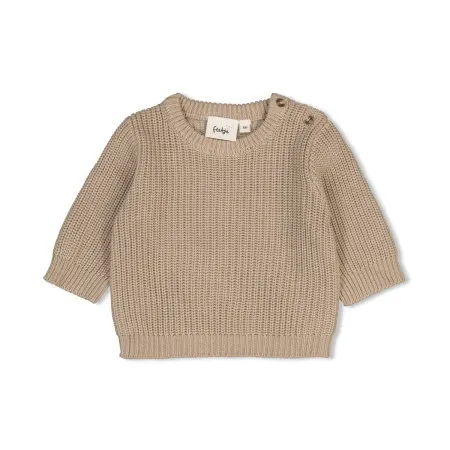 Feetje The Magic is in You Sweater Gebreid - Taupe 