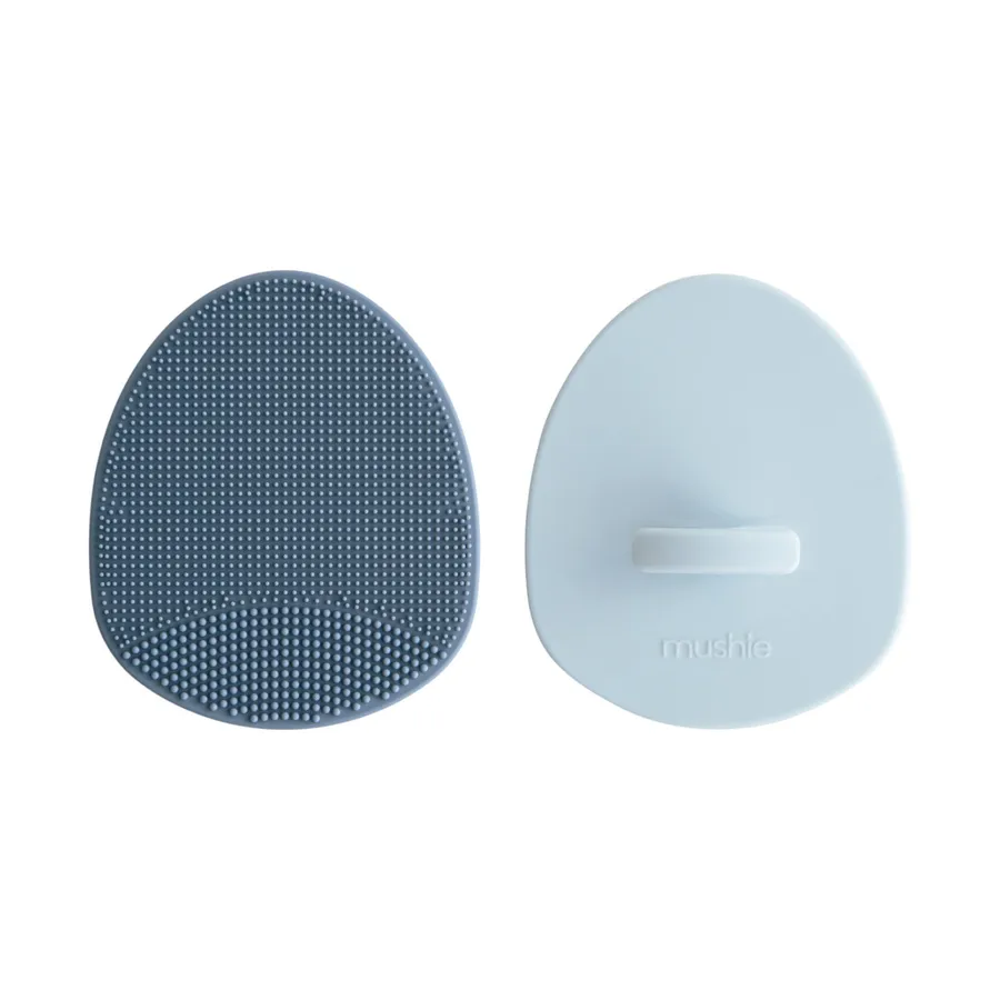Mushie Cradle Cap Brush 2-Pack