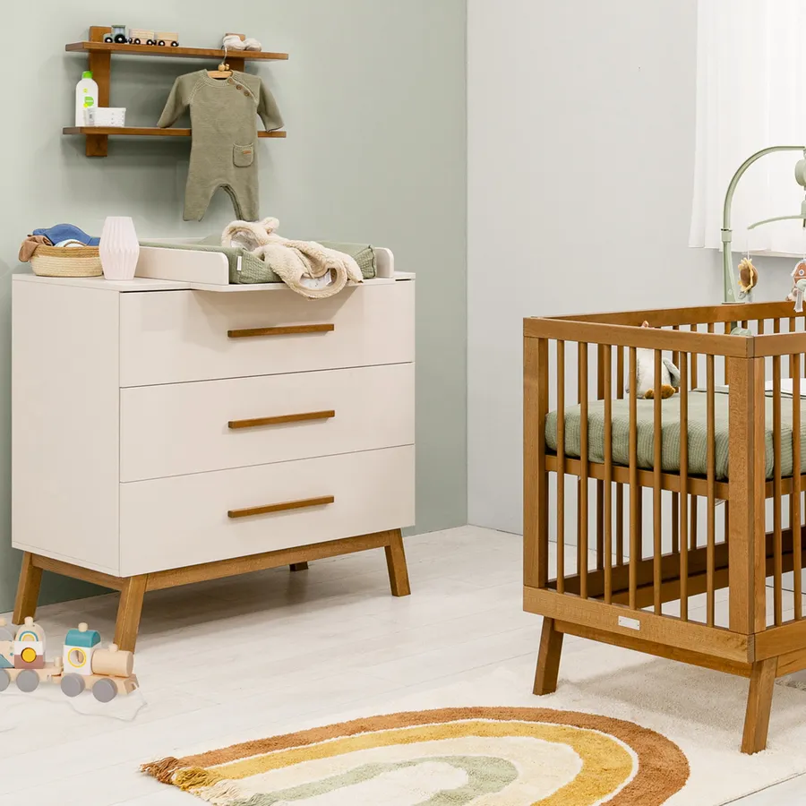 Bopita Kaleo Babykamer - Dune / Rose Wood