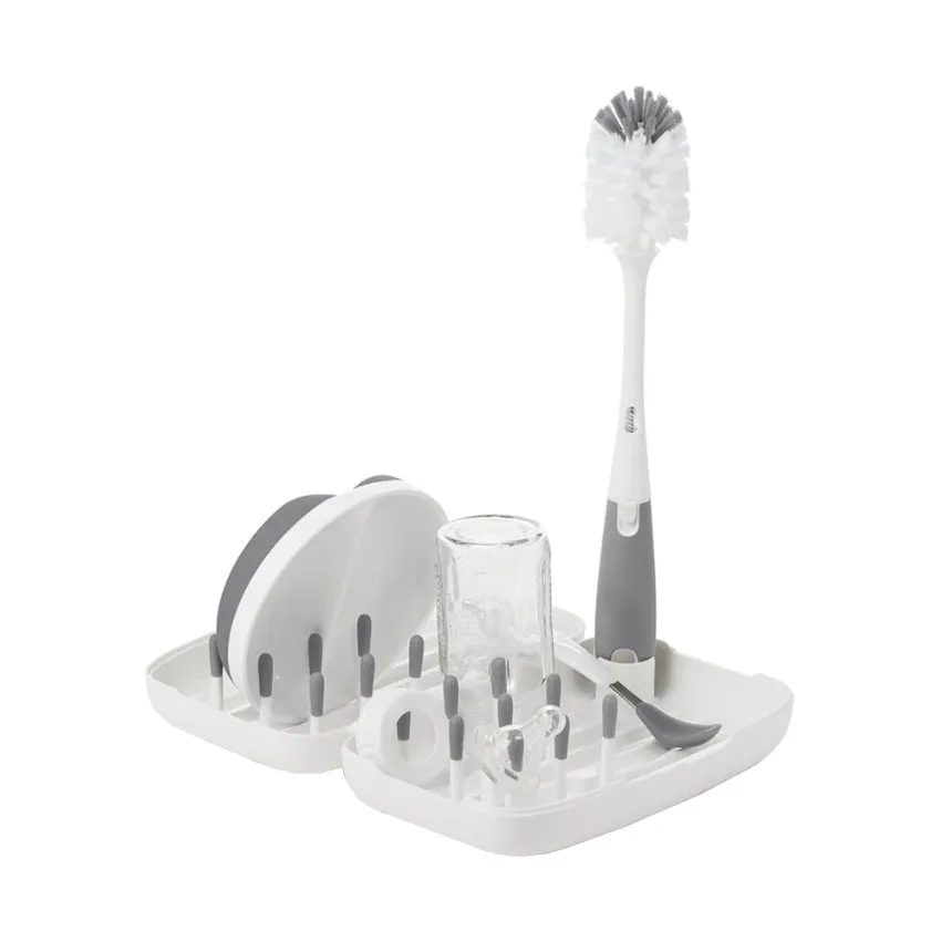 OXO Tot Droogrek & Borstel Reisset Grey