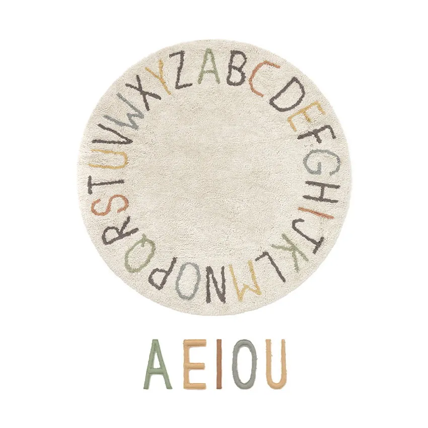 Lorena Canals Vloerkleed - ABC Colors and Letters