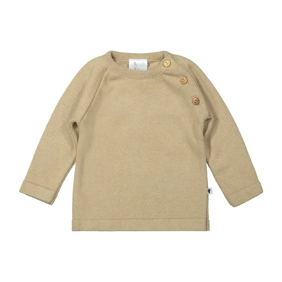 Klein Baby T-Shirt - Lange Mouw - Filipe Beige