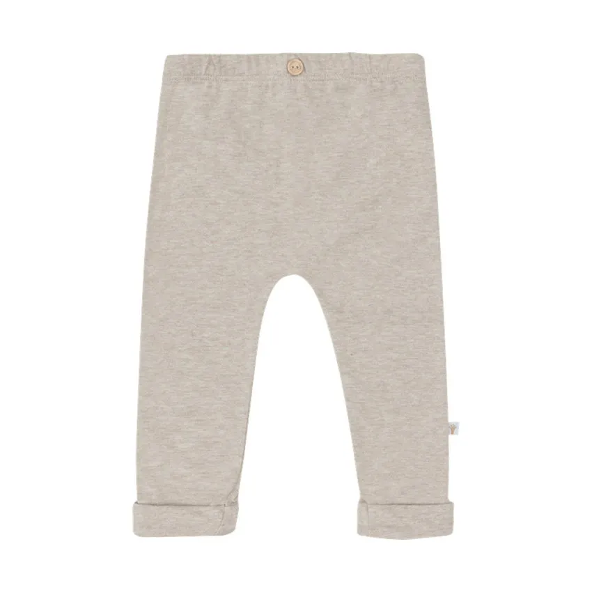 Klein Baby Broekje - Beige Melange