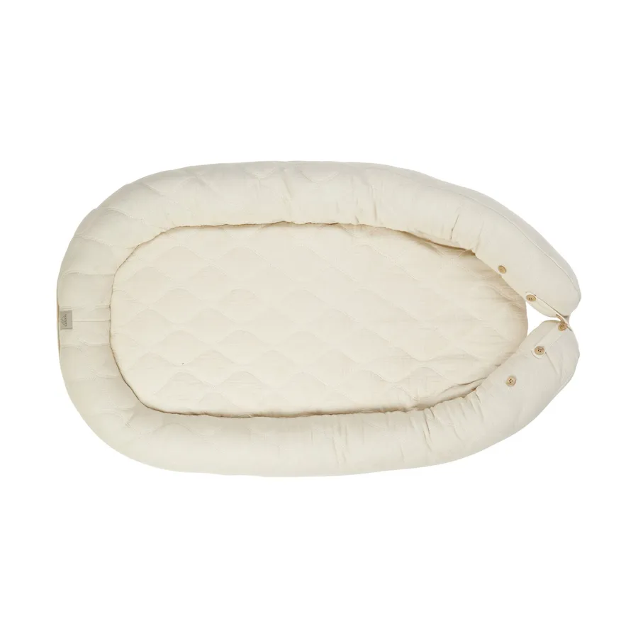 Nanami Babynest - Wave Cotton - Off White