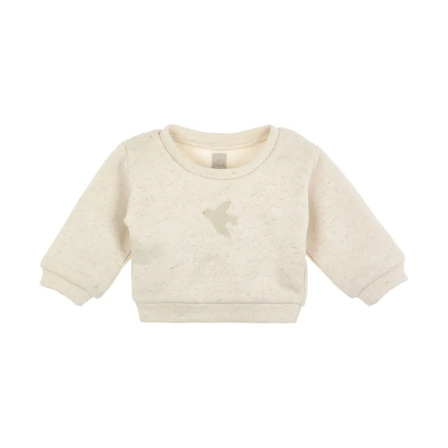 Nanami Print Sweater - Naturel