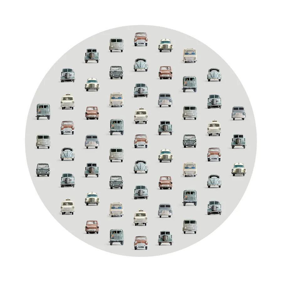 Studio Ditte Auto Cirkelbehang