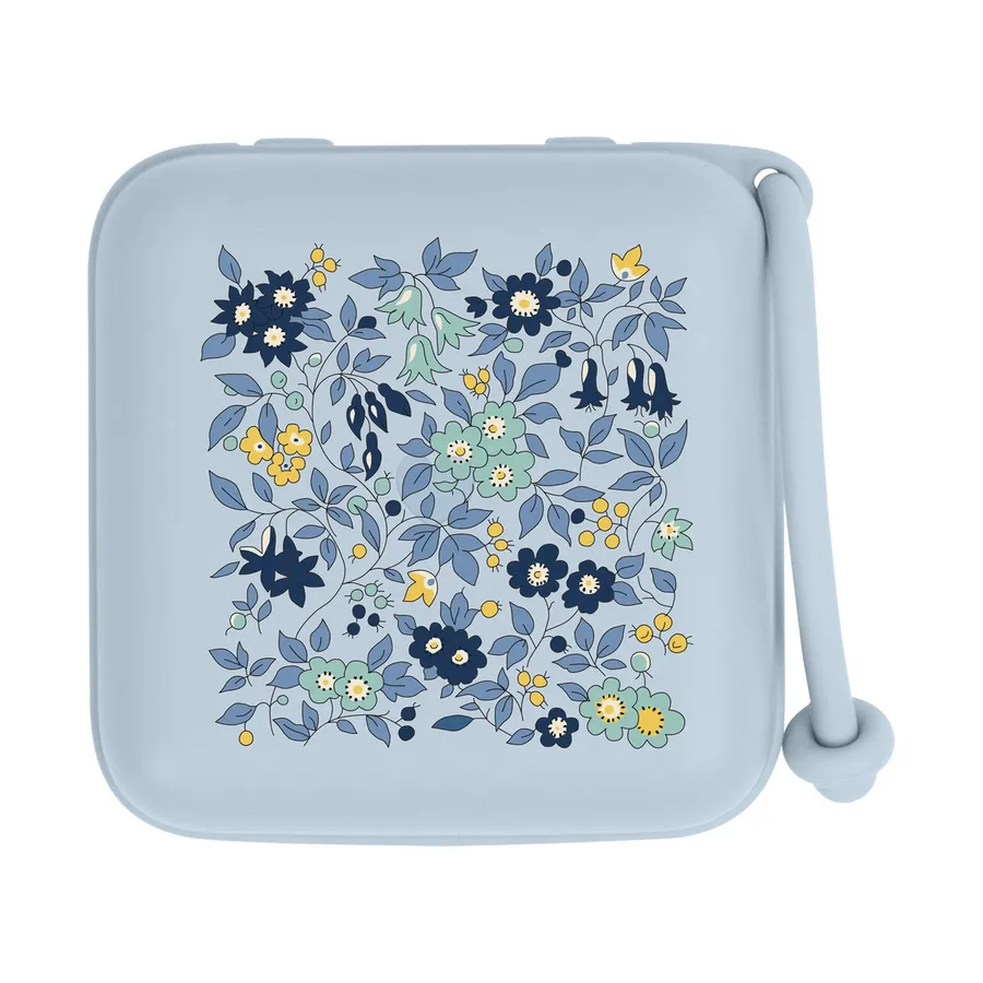 BiBs X Liberty Camomile Lawn Speenbakje / Sterilisator - Baby Blue