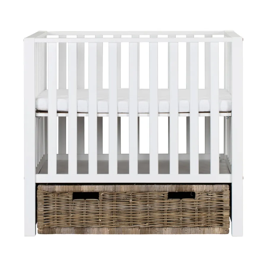 Europe Baby Mees Box Met Rieten Lade Mat
