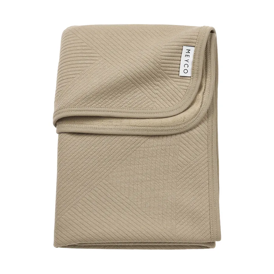 Meyco Gebreide Jacquard Flannel Deken