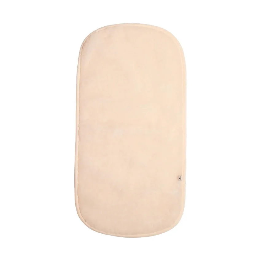Alwero Matrasbeschermer - Wieg - 80x42 cm - Beige