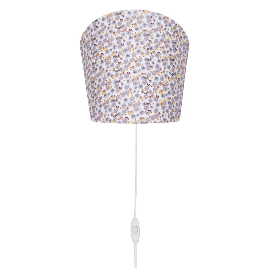 KidsDepot Senne Wandlamp Bloemenprint 