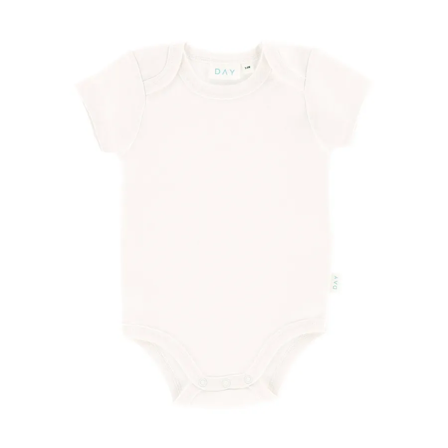 DAY Romper Korte Mouw - Off White