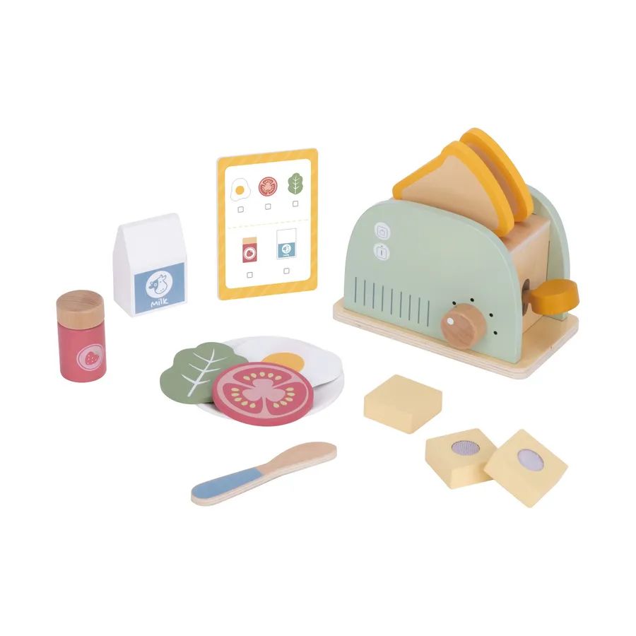 Tooky Toy Broodrooster - Hout