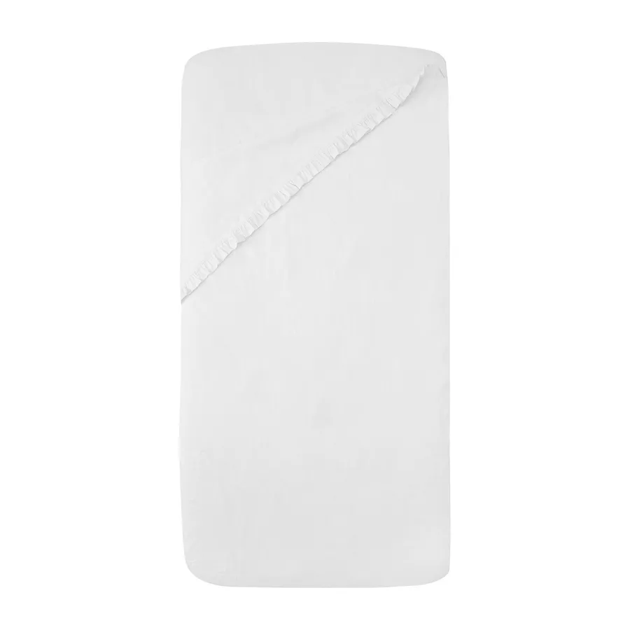 Witlof For Kids Ruffle Tuck-Inn Ledikantlaken - 60 x 120 cm