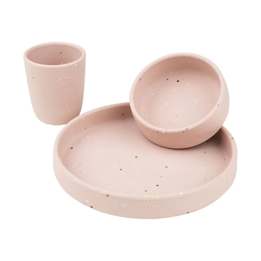 Done by Deer Confetti Dinnerset