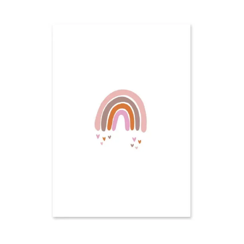 Studio Jans Ansichtkaart - Regenboog