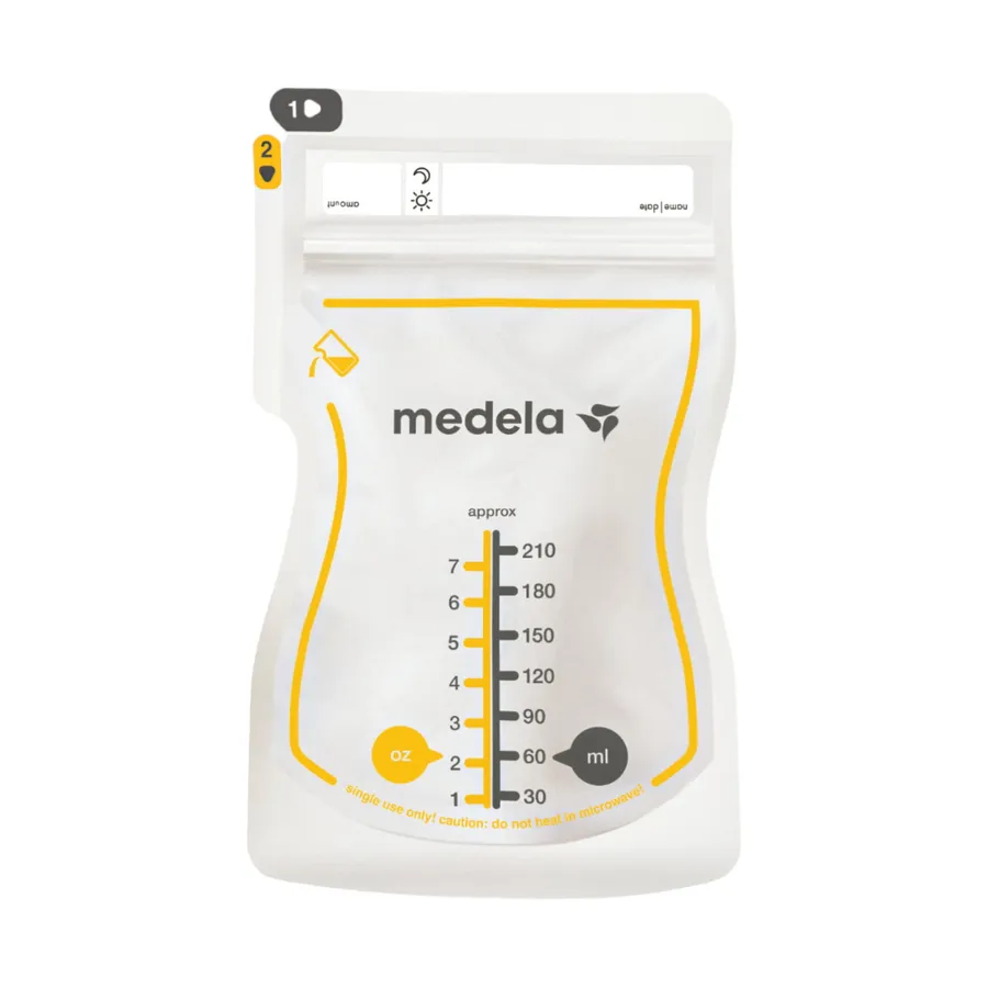 Medela Moedermelkbewaarzakjes Met Schenktuit - 210 ML - 25 Stuks