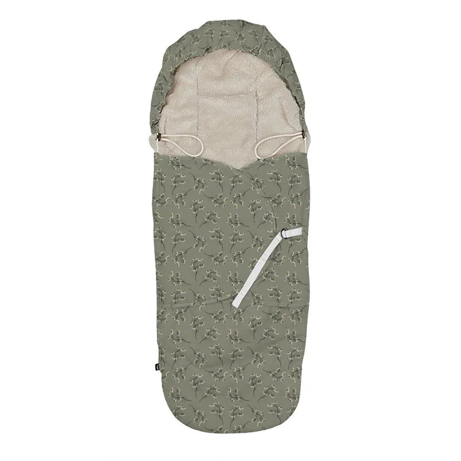 Mies & Co Daisies Buggy Voetenzak - 9-30 Mnd - Teagreen