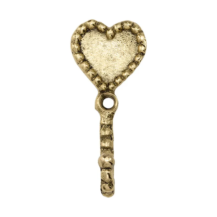 Doing Goods Saachi Heart Hook - Gold Shiny