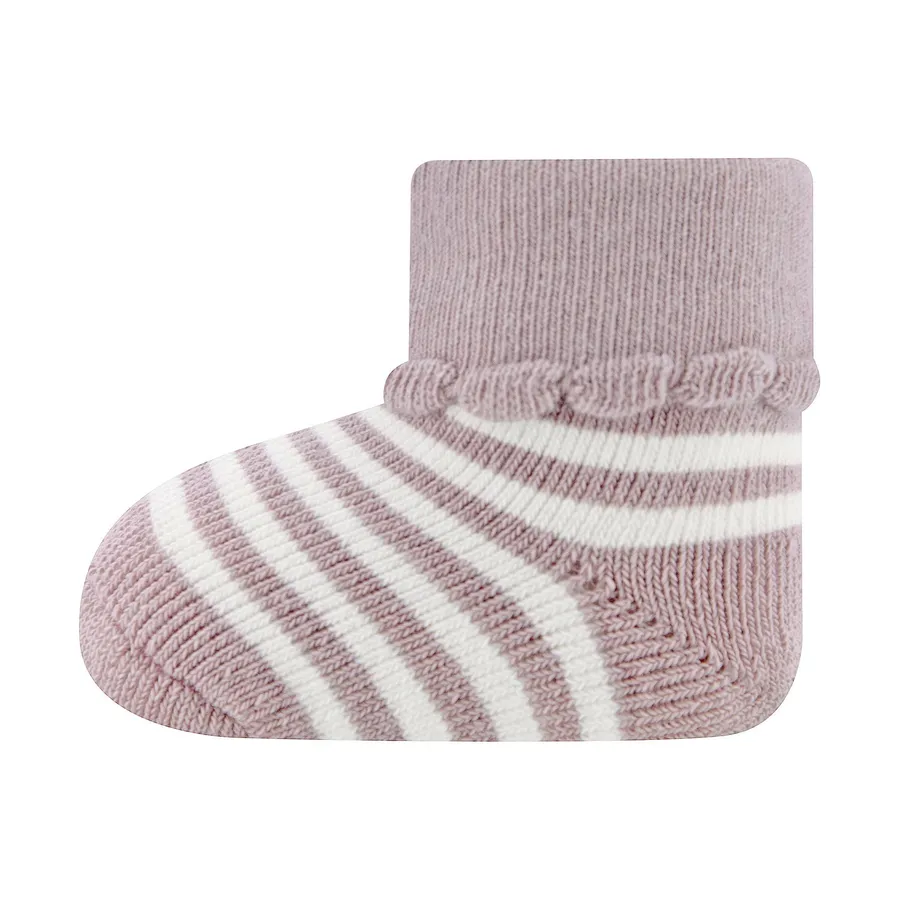Ewers Hartjes/Streepjes Babysokken - 3 stuks - One Size