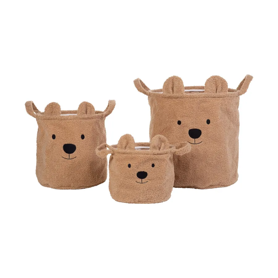 Teddy Manden - Set Van 3 - Beige 