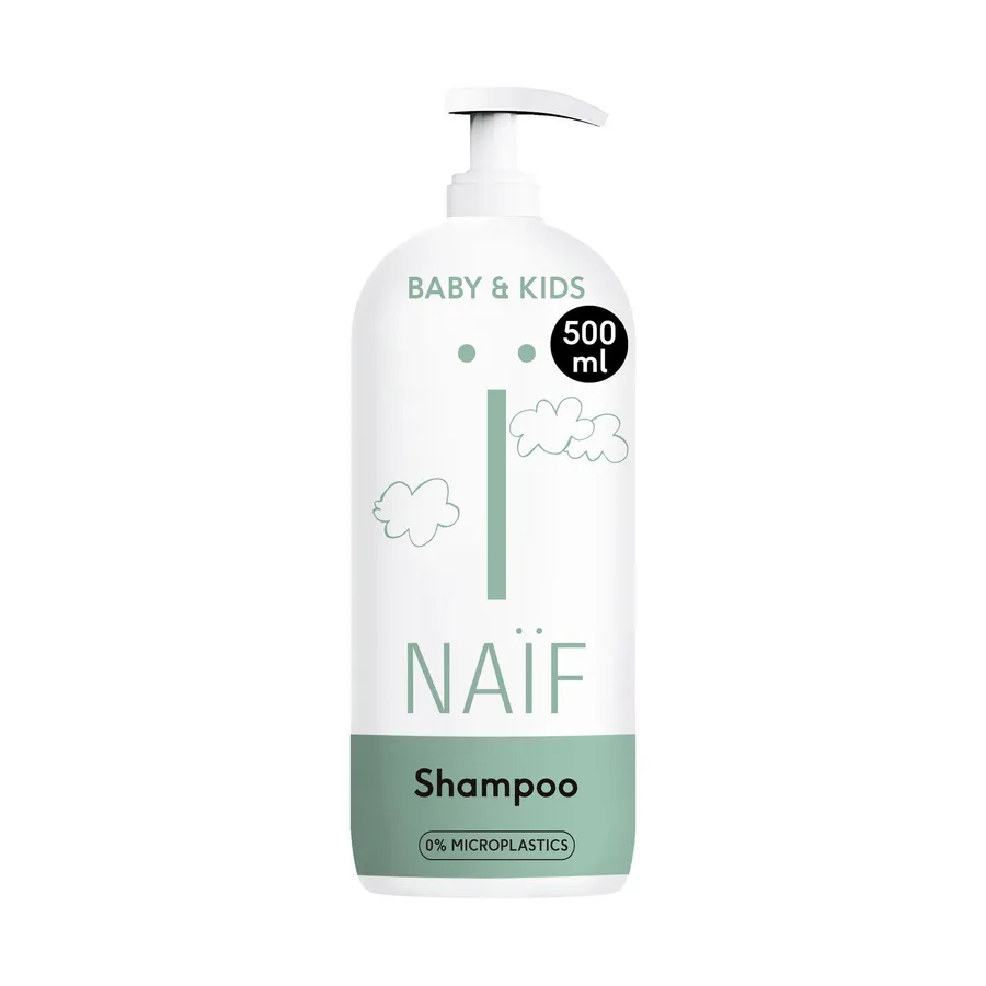 Naïf Voedende Shampoo Voor Baby & Kids 500 ml