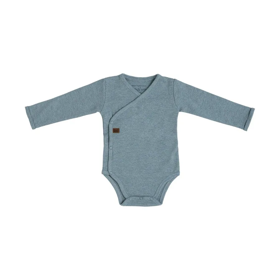 Baby's Only Melange Romper Lange Mouw Stonegreen