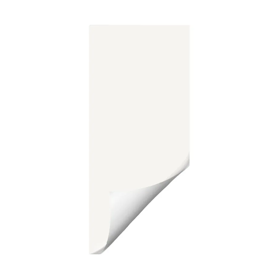 Magnetic Sticker Whiteboard – 62x126 cm – Wit