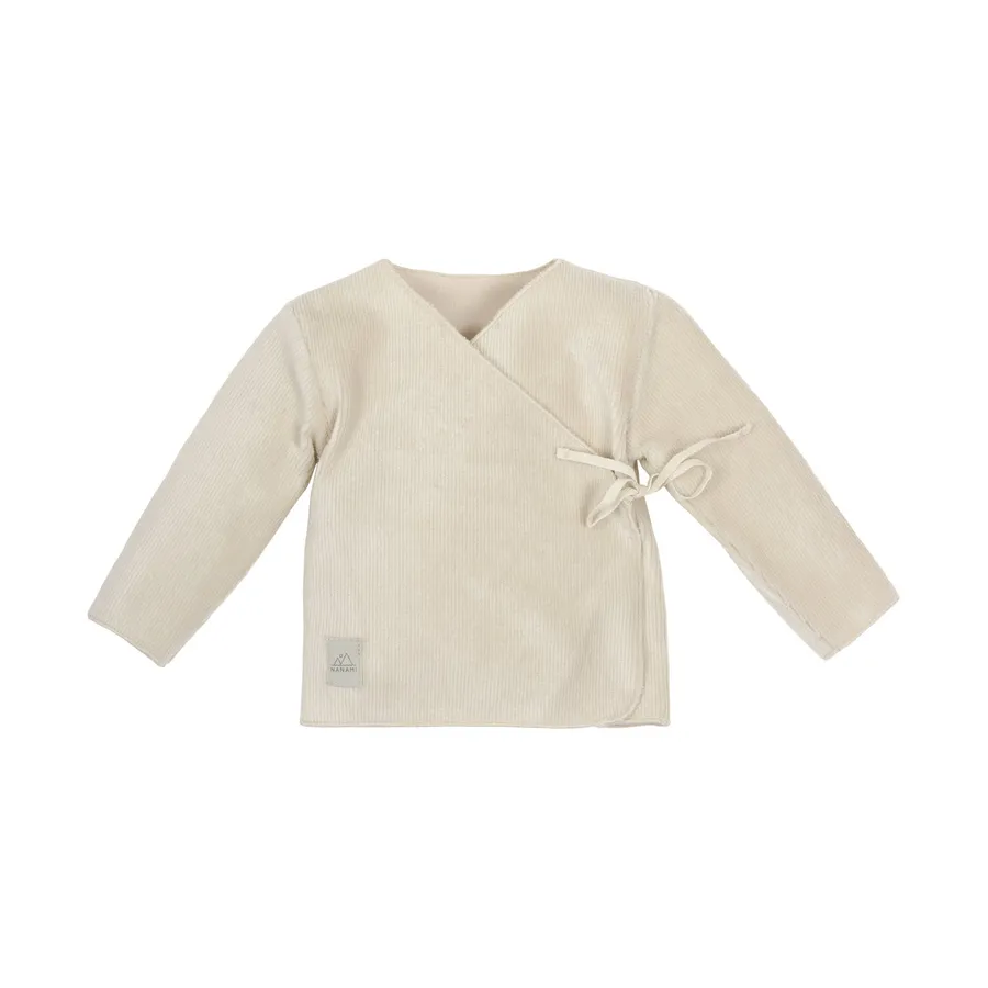 Nanami Rib Vestje - Naturel