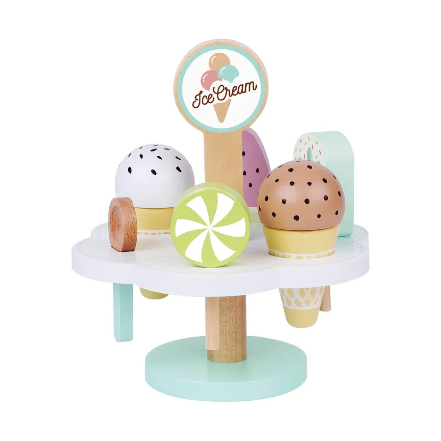 Tooky Toy IJsjes Speelset - Hout