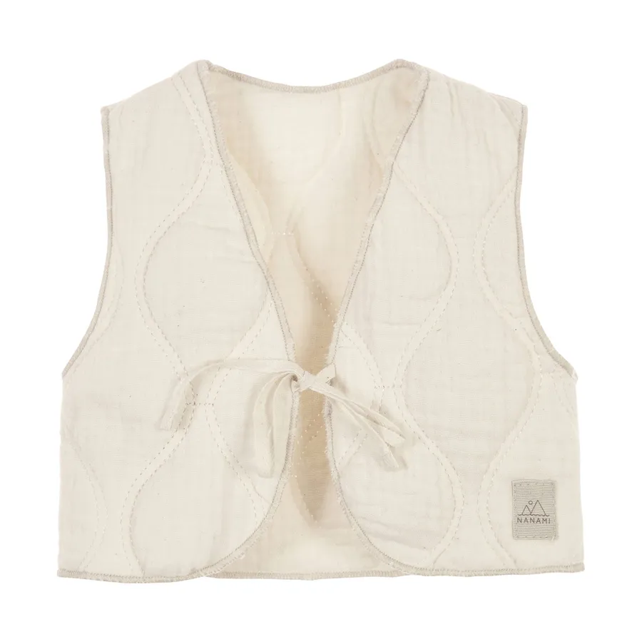 Nanami Bodywarmer - Wave Bio Cotton