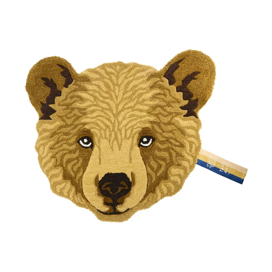 Doing Goods Bruno Bear Head Vloerkleed - Groot