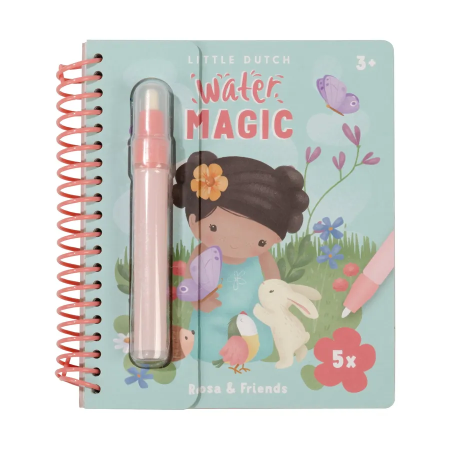 Little Dutch Rosa & Friends – Watertekenboek 