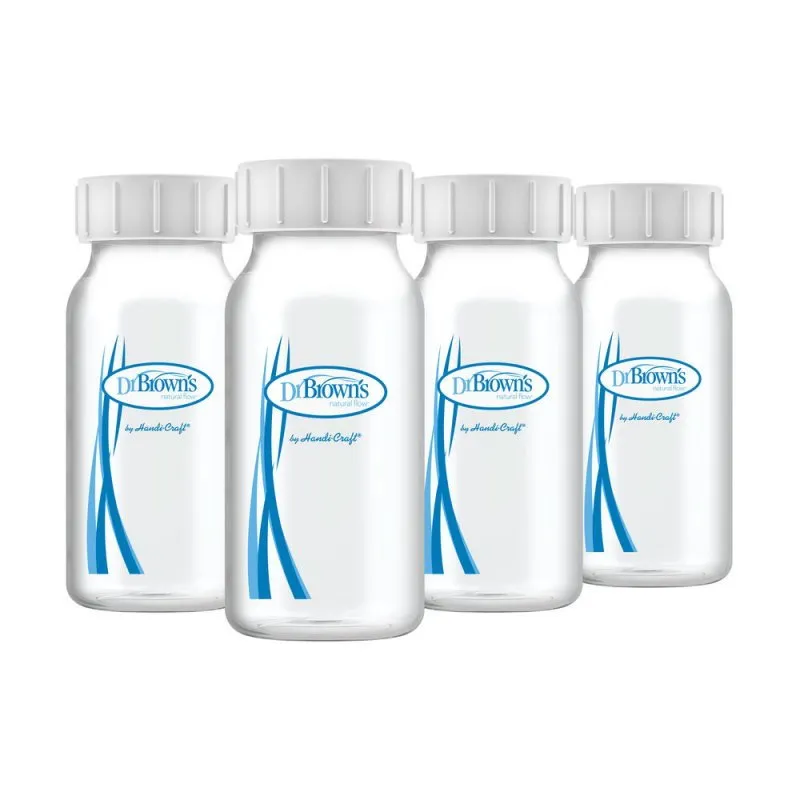 Dr.Browns Borstvoeding bewaarflesjes - 120 ml - Smal 