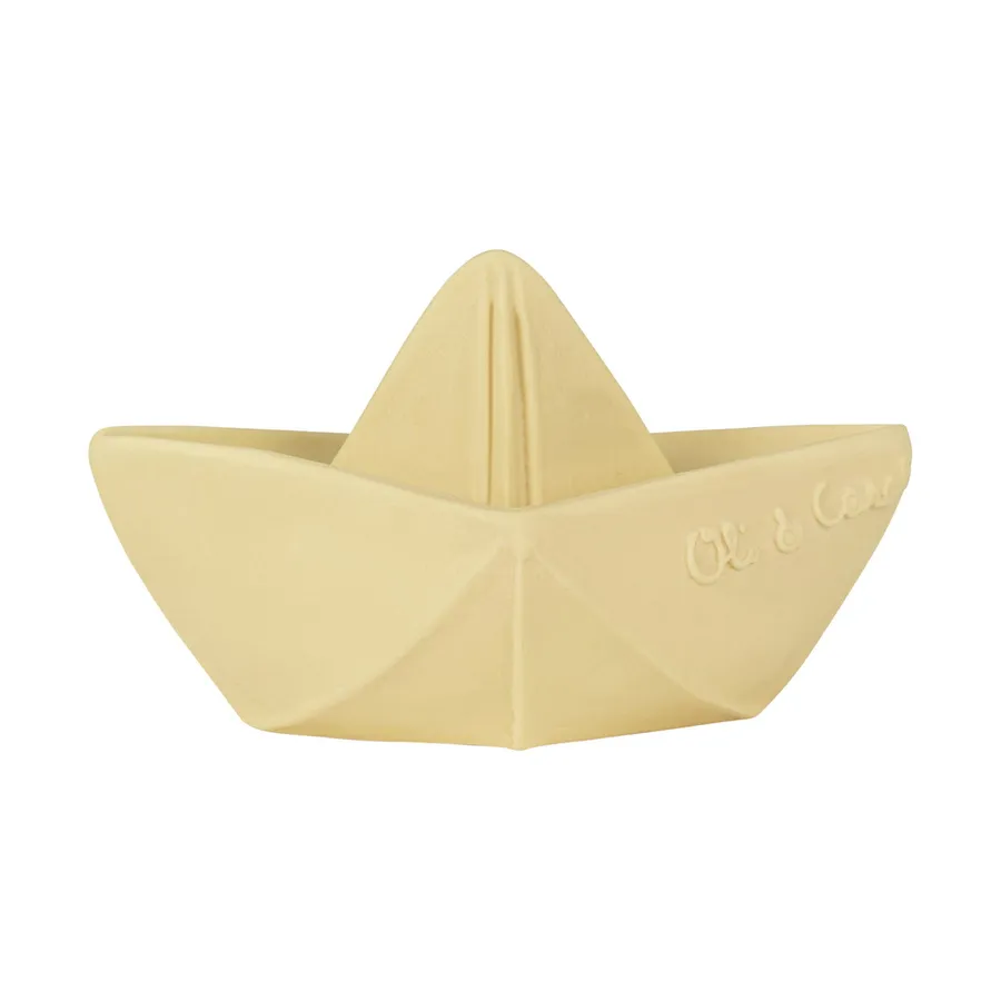 Oli & Carol Bad- en Bijtspeeltje Origami Boot