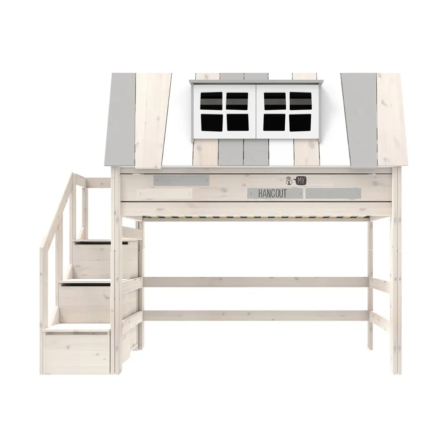 LIFETIME Kidsrooms Hoogslaper - My Hangout - 90x200 cm