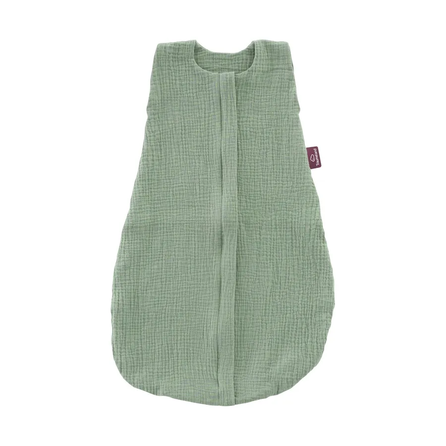 Träumeland Zomerslaapzak Liebmich - Cotton Muslin - Sage Green