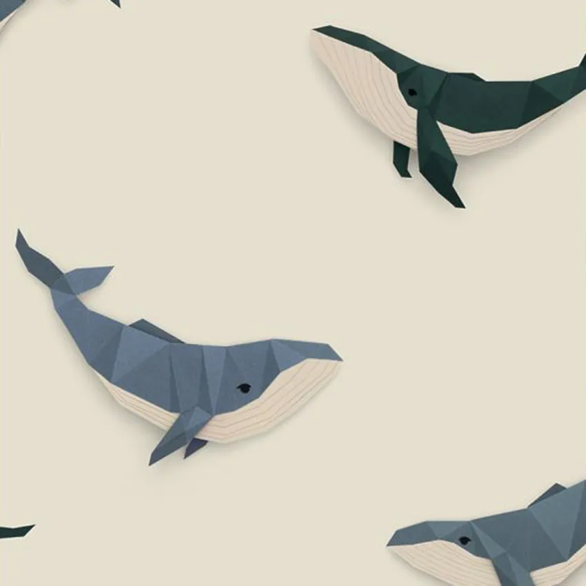 Studio Ditte Behang - Walvis