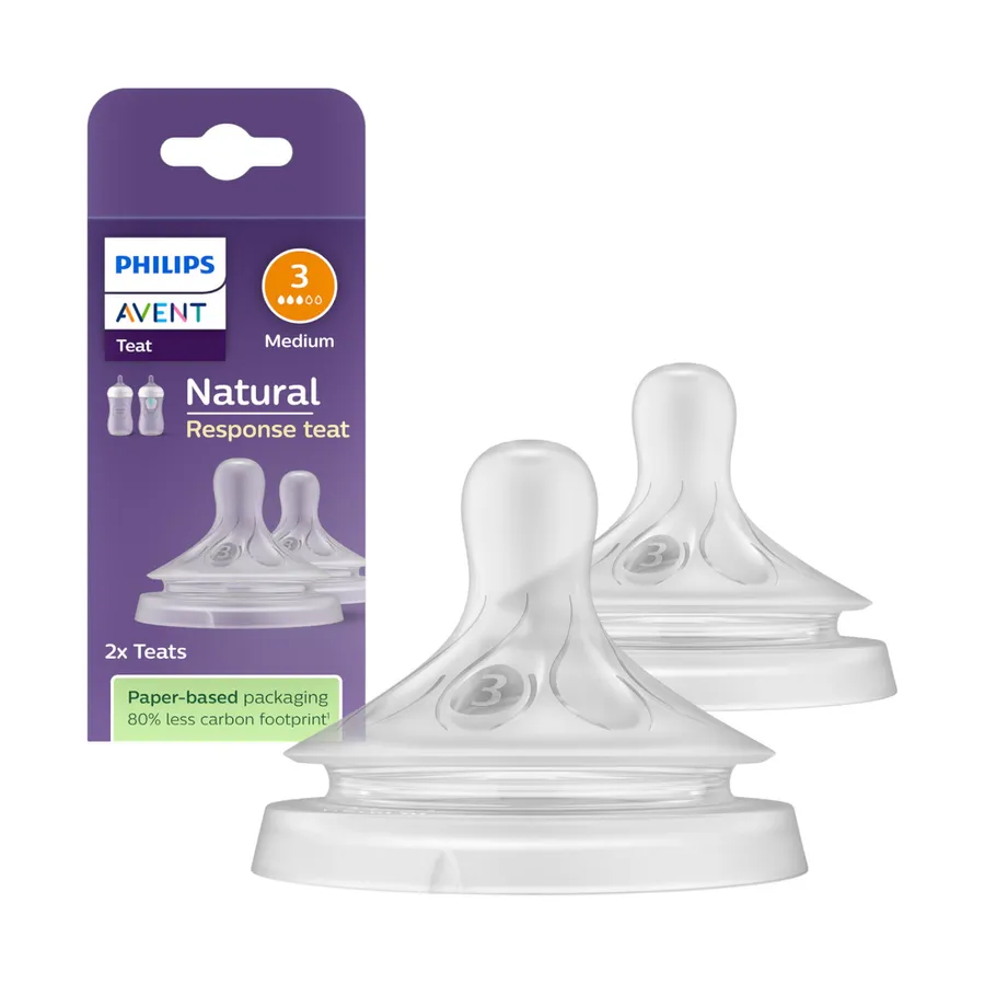 Philips Avent Natural Flesspeen - 1+ Mnd - T3