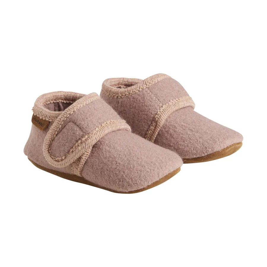 EnFant Baby Wool Slippers - Bark