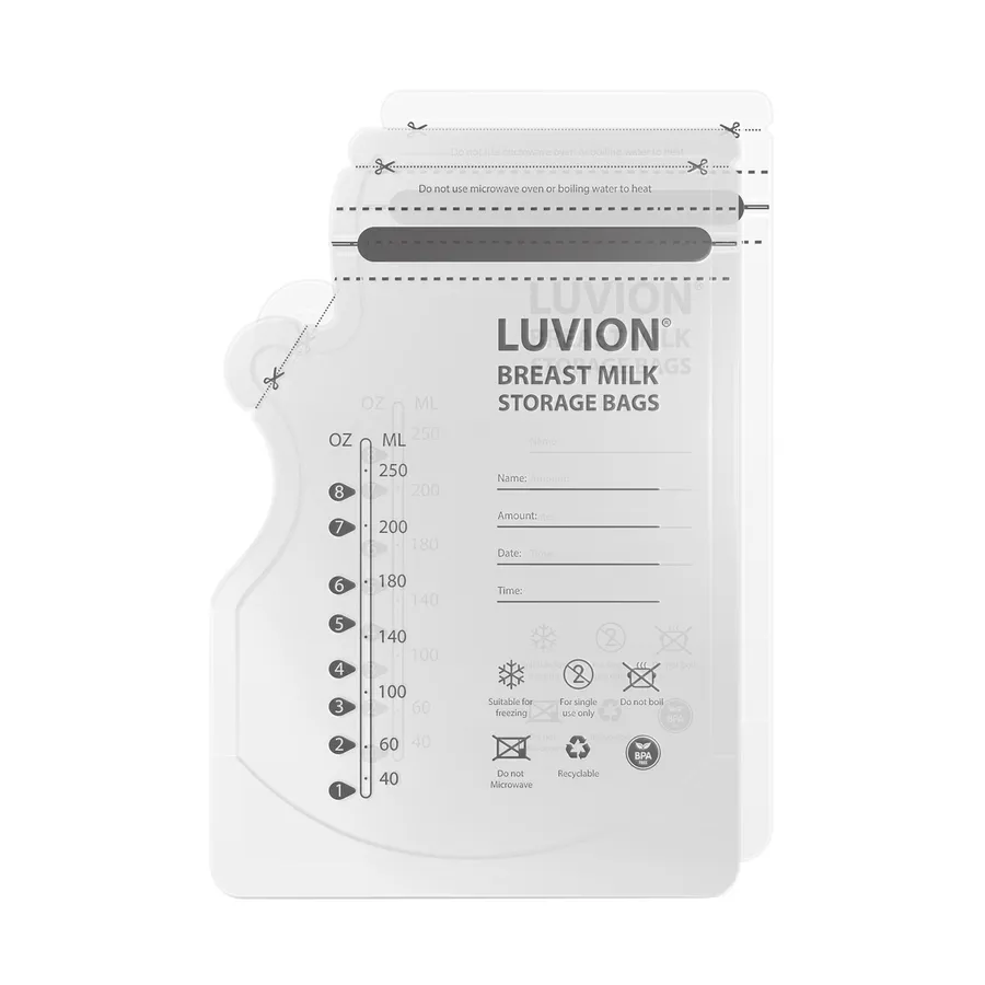 Luvion Moedermelk Bewaarzakjes - 60 Stuks - 250 ml