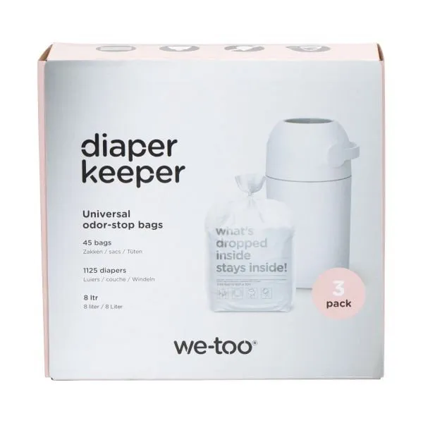 We-Too Luieremmer Zakken 3-Pack - 8L